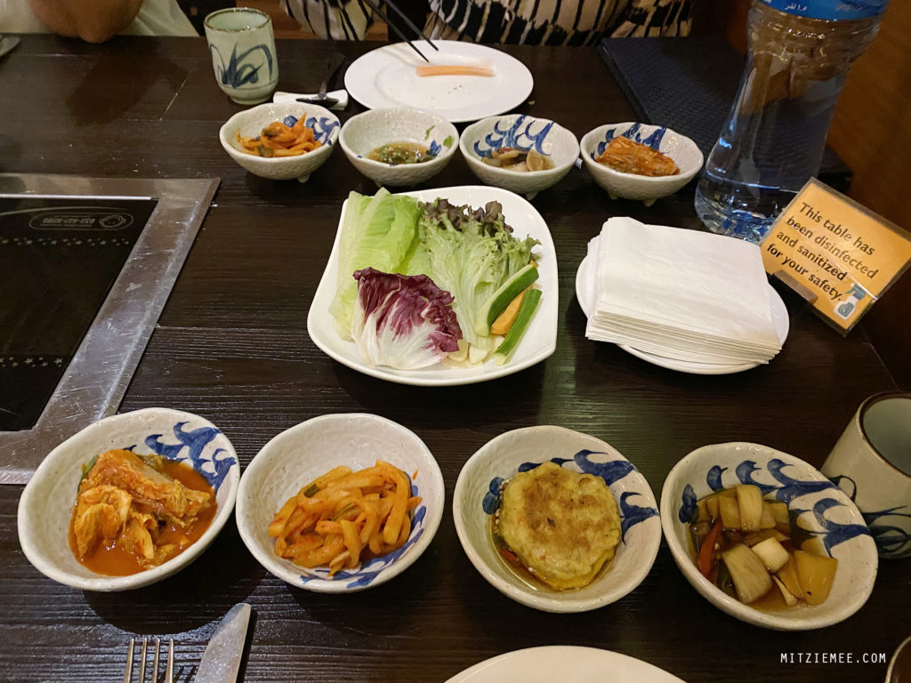 Korean BBQ Kväll på Sonamu, koreansk restaurang i Dubai