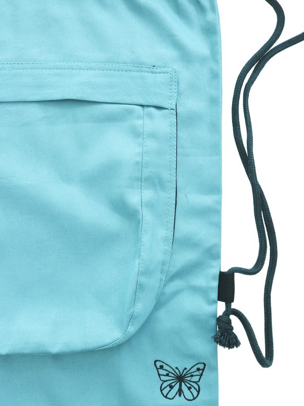 Skopåse med ficka - Not Just a Shoe Bag - Dusty Turquoise - CWSG - Mitzie Mee Shop