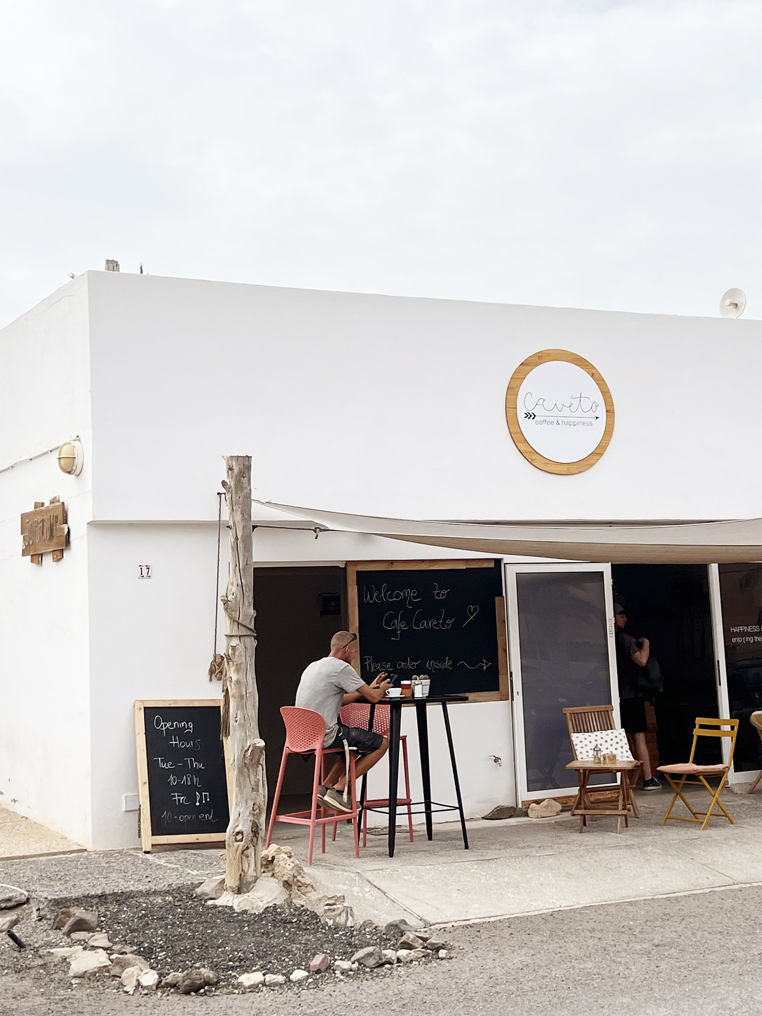Fuerteventura: Café Caveto - Ett mysigt kafé i La Pared