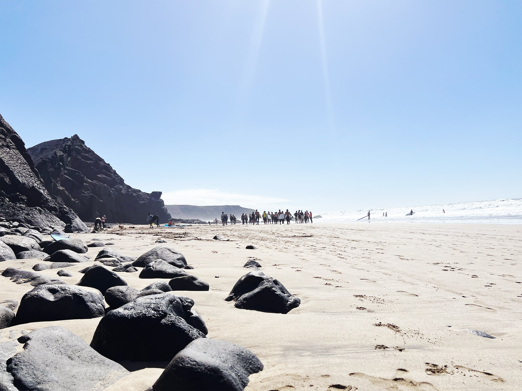 Fuerteventura: Stranden vid La Pared