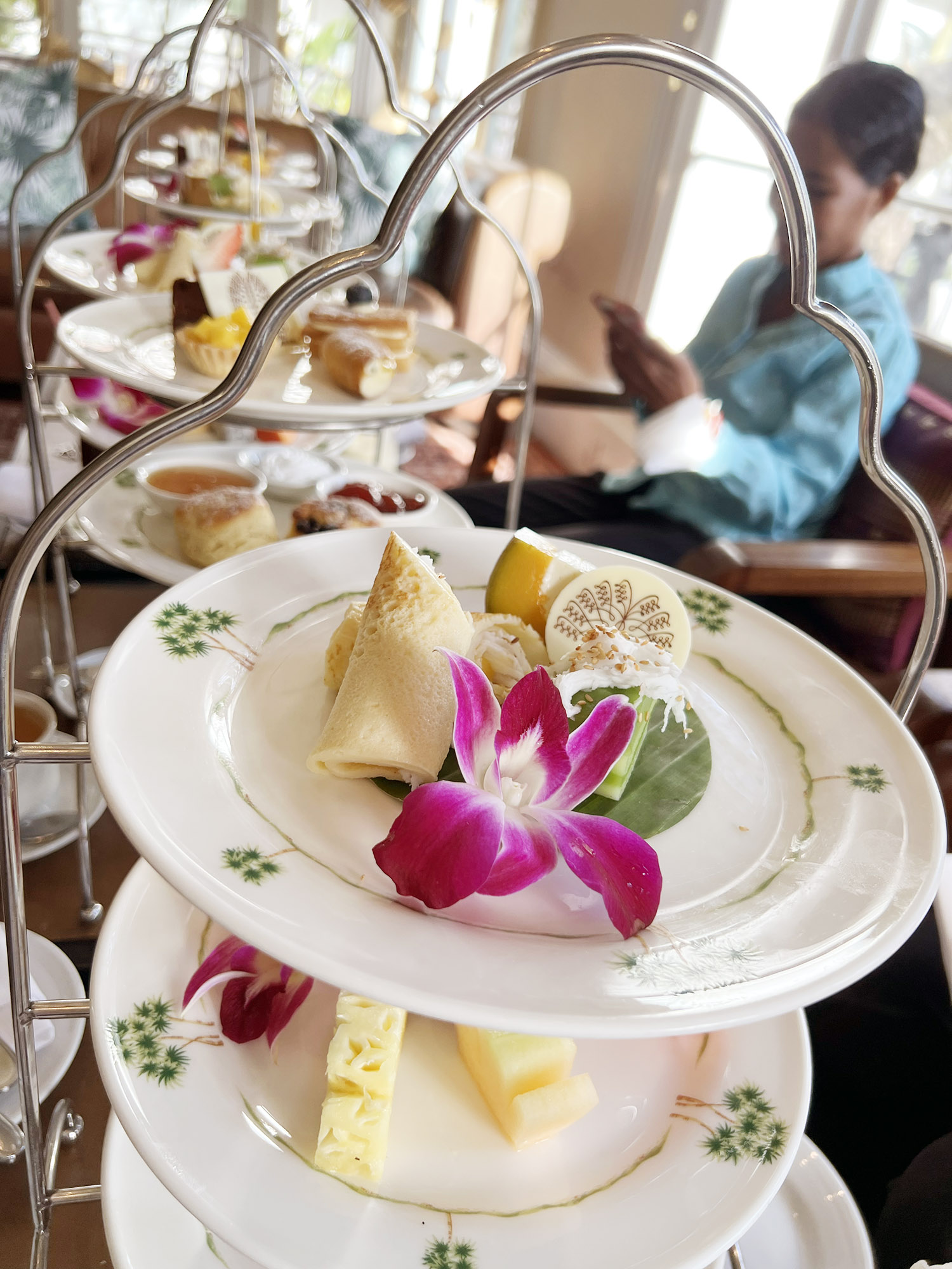 Phnom Penh: Afternoon Tea på Elephant Bar - Raffles Hotel Le Royal