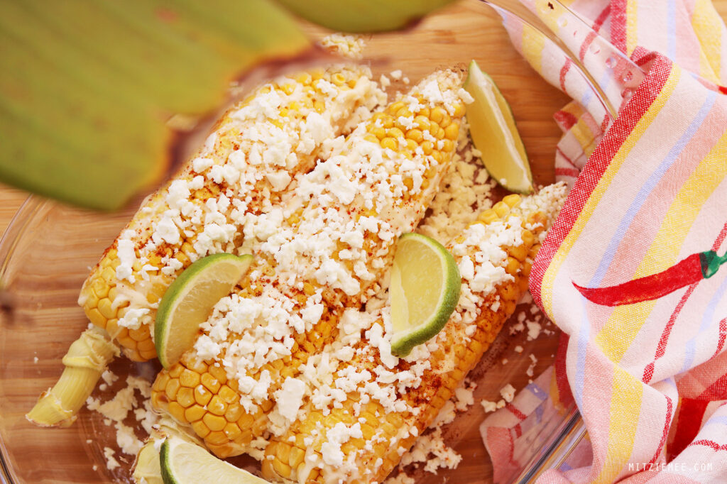 Recept: Elotes - Grillade mexikanska  majskolvar