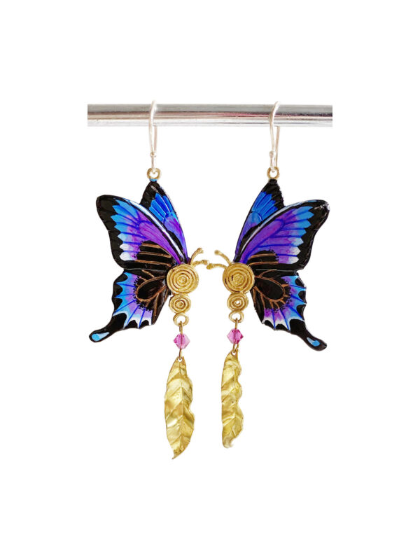 Fjärilsörhängen Sienna - Jewelry Art by Mim - Handgjorda smycken - Mitzie Mee Shop