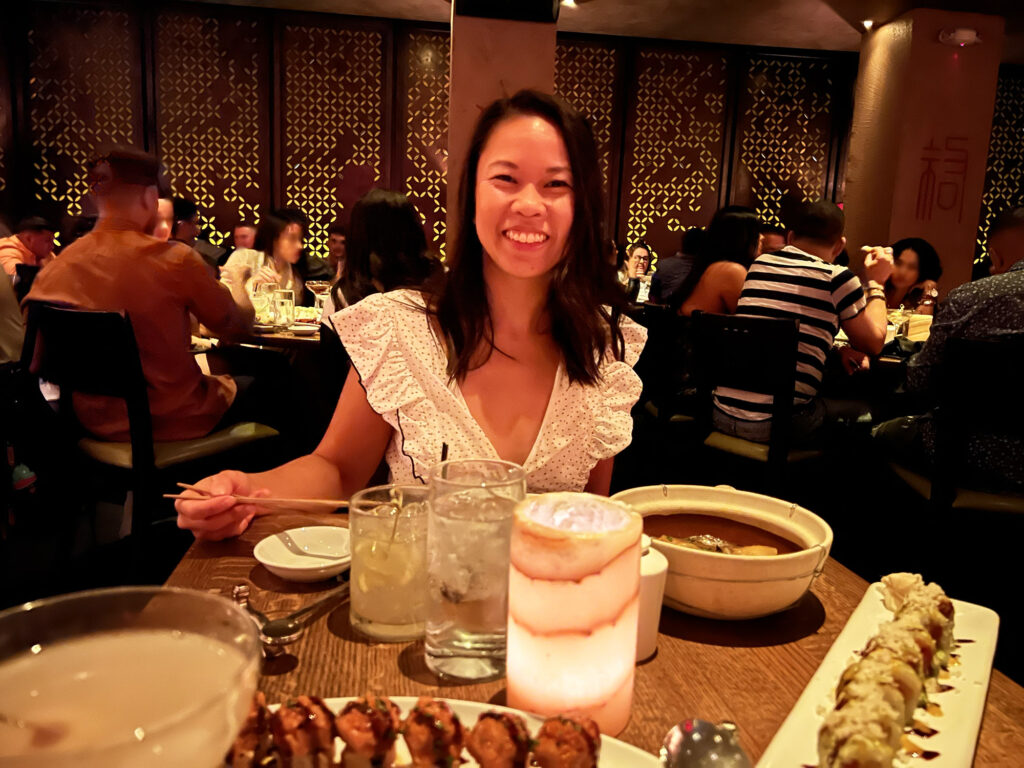 Las Vegas: Tao – Cocktails och sen middag