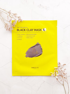 7 in 1 Total Solution Black Clay Mask - Koreansk hudvård - Mitzie Mee Shop