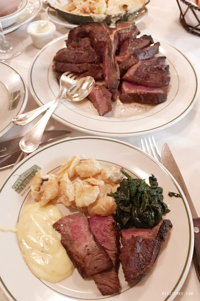 New York: Porterhouse steak på Smith & Wollensky