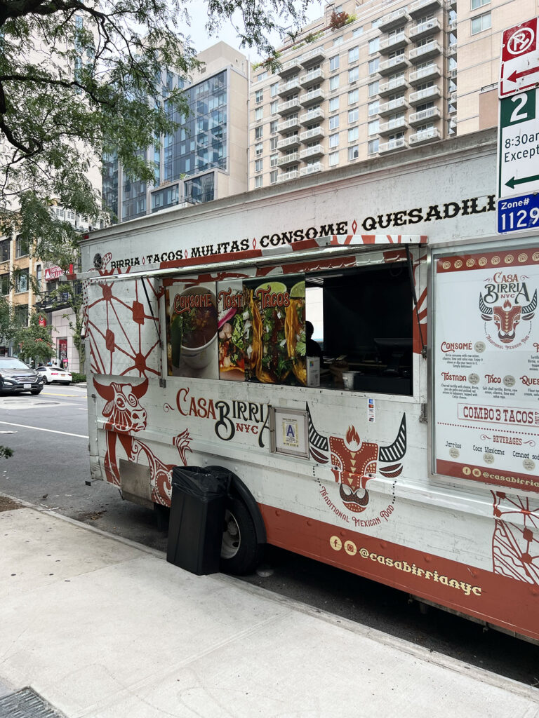 New York: Casa Birria – Birria-tacos från en matbil.