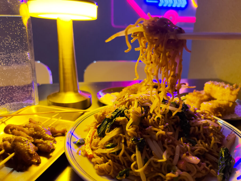New York: A-roll – Grillspett och kinesisk streetfood