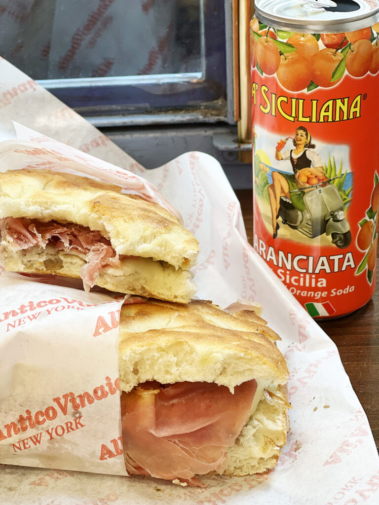 New York: All’Antico Vinaio - Italienska sandwichar i Greenwich Village